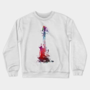 Guitar music art #guitar #music Crewneck Sweatshirt